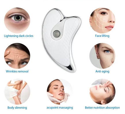 VibraGlow Gua Sha™ Masajeador facil vibratorio